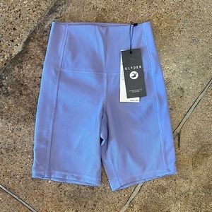 Glyder Lilac Biker Shorts